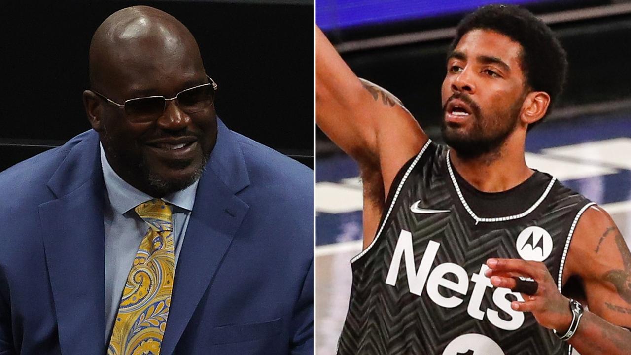 Shaquille O'Neal and Kyrie Irving.