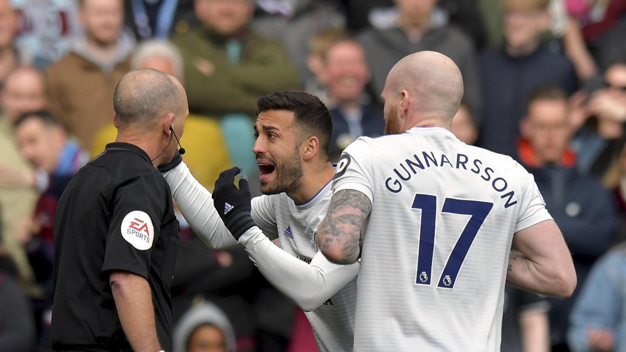 Cardiff City were denied a clear penalty against Burnley.