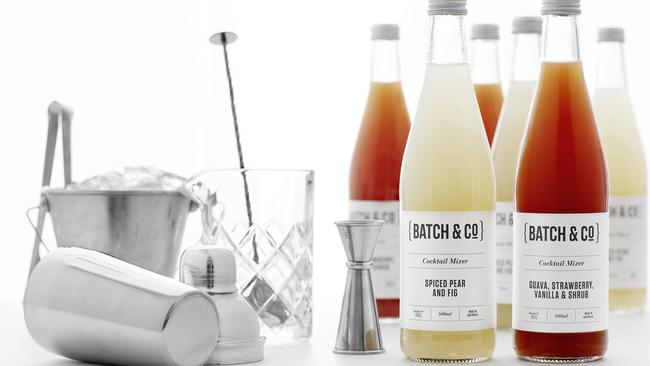 Batch &amp; Co cocktail mixers.