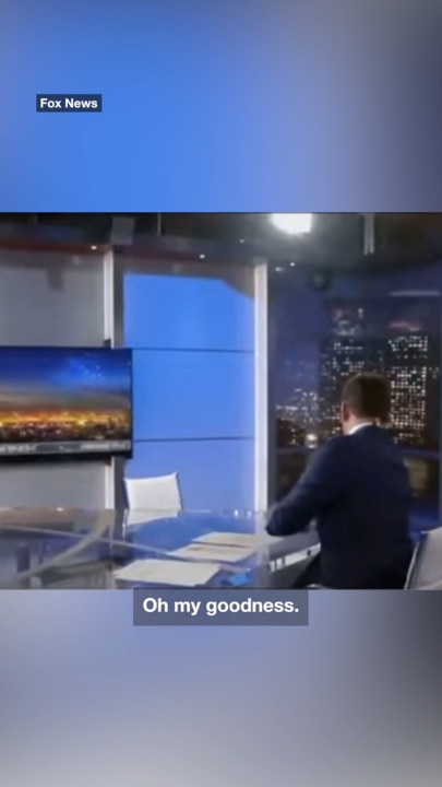 Terrifying moment TV guest collapses on-air