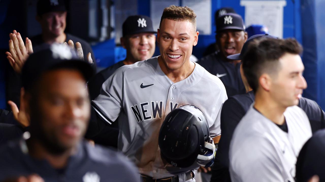 New York Yankees: Aaron Judge 2022 American League Home Run Record Pos –  Fathead