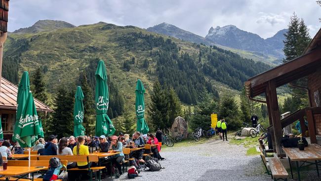 Konstanzer Hütte,St Anton am Arlberg. Picture: Simone Mitchell