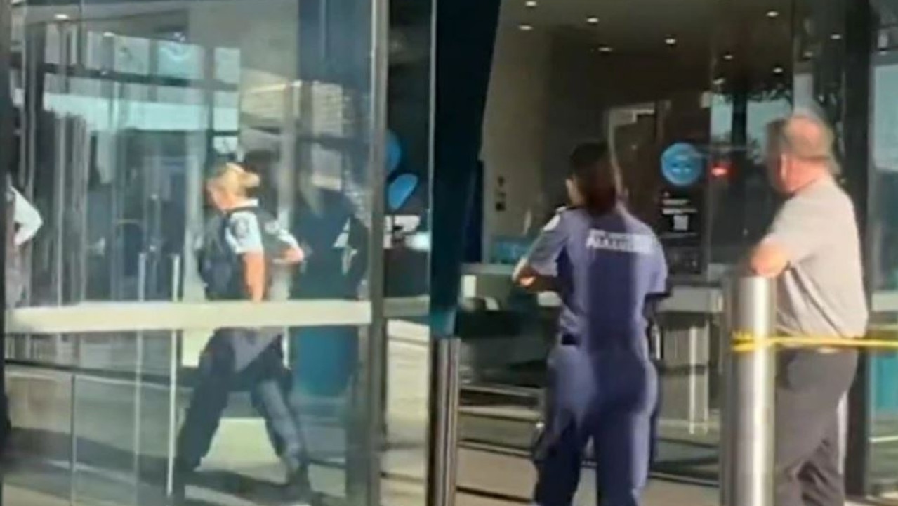 A Police spokesperson said several people were involved in an altercation, in which a 25-year old man was injured and rushed to the Gold Coast University Hospital. Picture: Nine