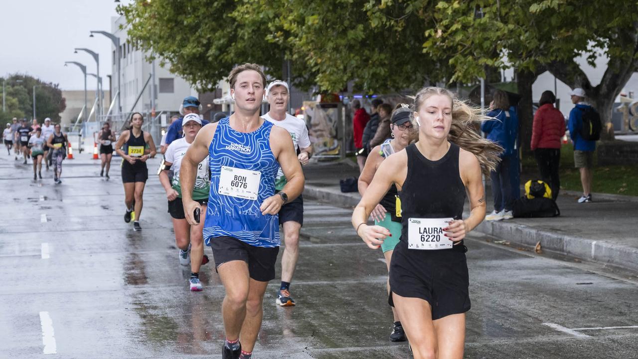 HOBART AIRPORT MARATHON 2024. Picture: Caroline Tan