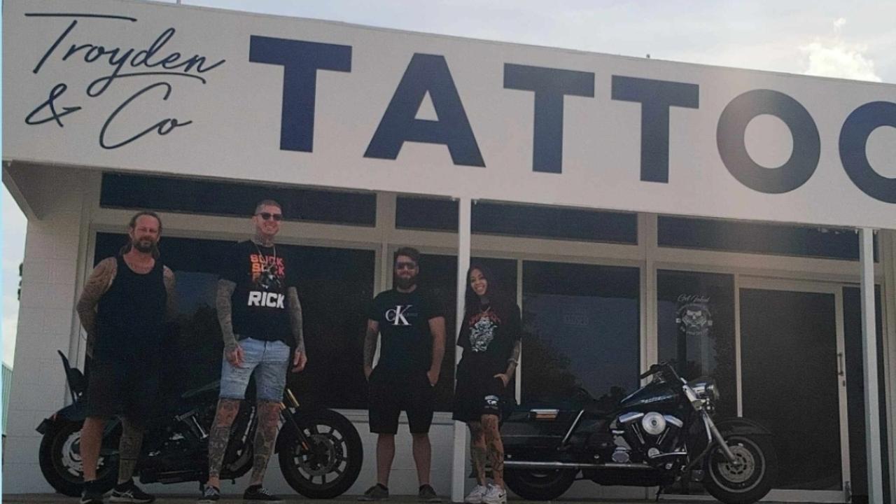 The Troyden &amp; Co Tattoo crew at 62 Abbott St, Oonoonba. Picture: Supplied.