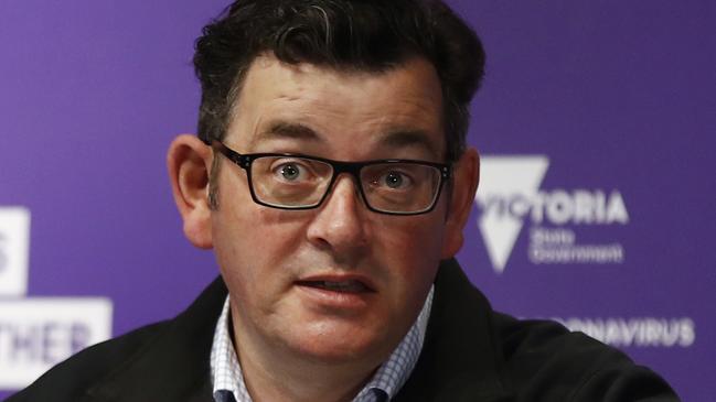 Victorian Labor MPs are quickly turning on Daniel Andrews. Picture: Daniel Pockett