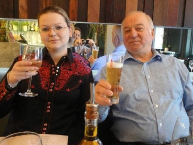 Yulia Skripal and father, Sergei, were both poisoned by Novichok. Picture: Supplied
