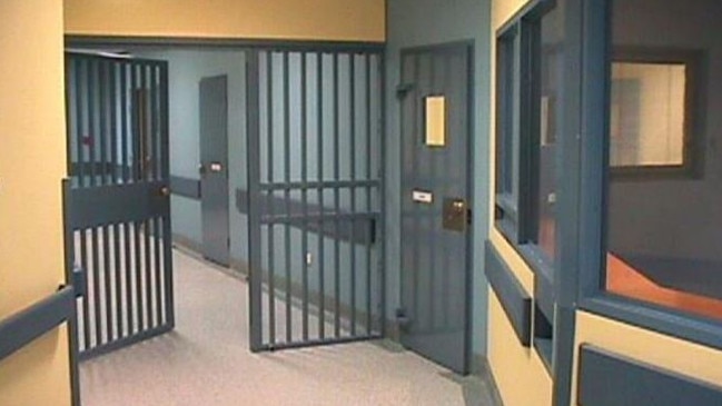 The entrance to the Annex – a small hospital ward for inmates located within the Prince of Wales Hospital.