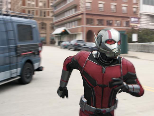 Ant-Man and The Wasp boasts plenty of awesome set-piece action sequences. Picture: Film Frame ©Marvel Studios 2018