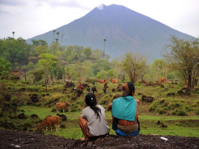 Mount Agung. Picture: AFP