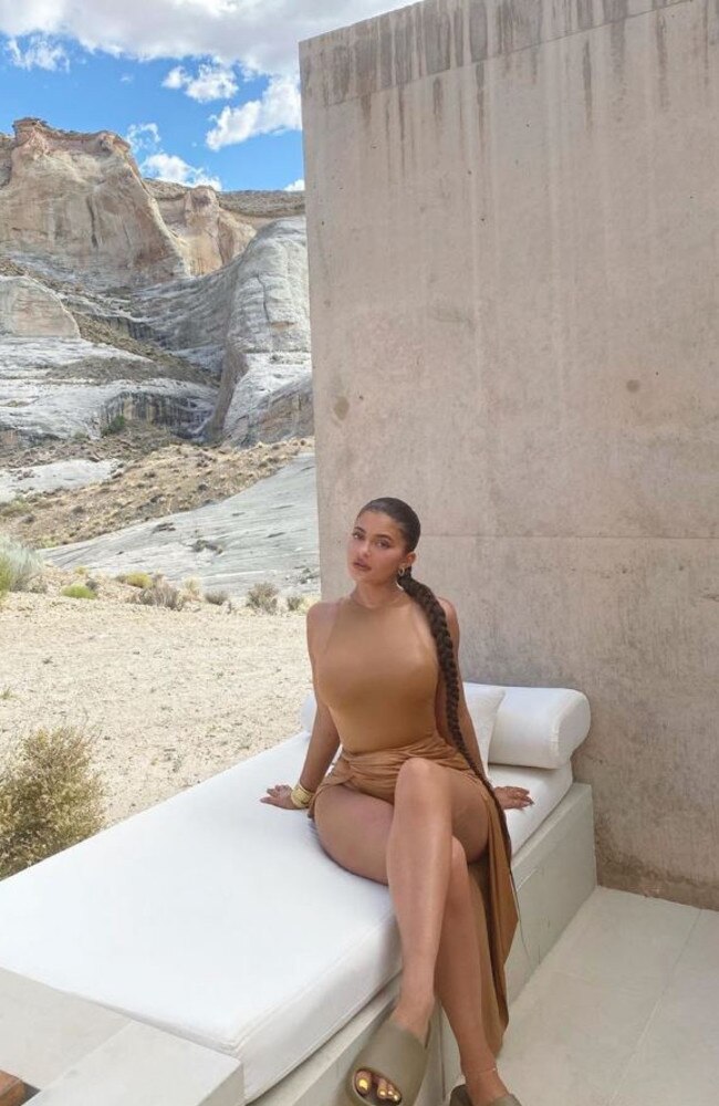 A snap from her trip to the same resort in 2020. Picture: Instagram/KylieJenner