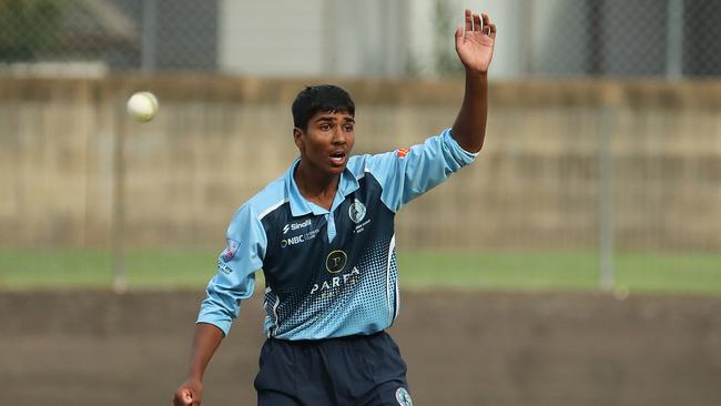 Naden Cooray helped turn the match in Metro’s favour. Photo: Jeremy Ng / Daily Telegraph NewsLocal