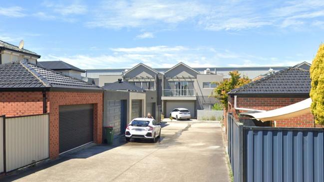 Two boys were rushed to hospital after they were struck in a Braybrook laneway.