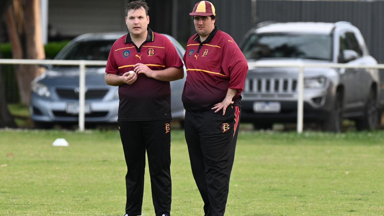 Bannockburn's Jamieson Jervies and Tanner Hay. Picture: Wes Cusworth.