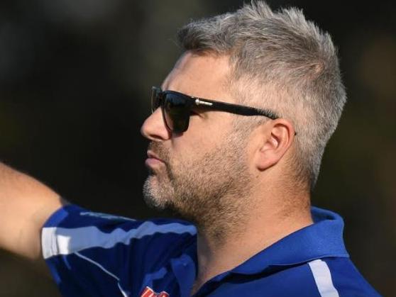 North Heidelberg coach Jimmy House in the Northern Football League (NFL). Picture: Nathan William Media