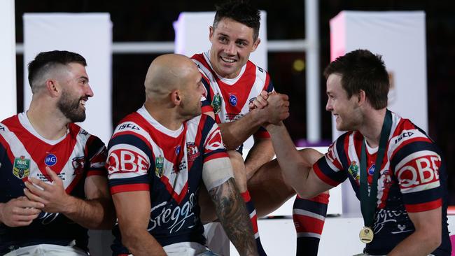 The Roosters recruits certainly delivered. Picture: Brett Costello