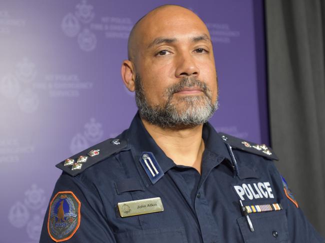 NT Police acting commander of digital transformation John Atkin. Picture: Zizi Averill