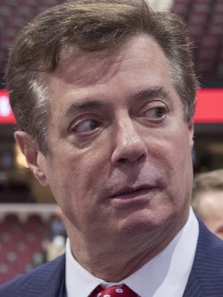 Donald Trump’s campaign chairman Paul Manafort has been accused of receiving $17 million in secret payments. Picture: AP