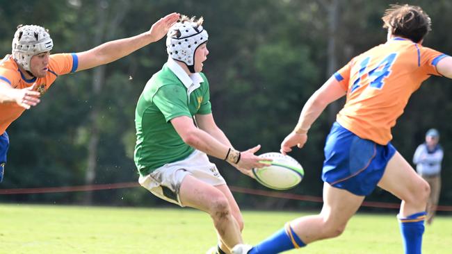 AIC First XV rugby union between Villanova College and Ashgrove. Saturday June 7, 2025. Picture, John Gass
