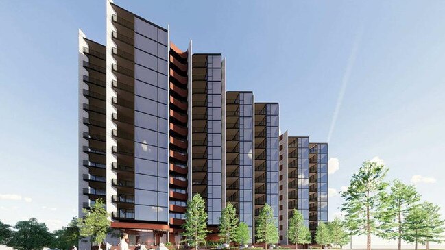 Locals have lodged an appeal against a proposed 158-unit tower development at Woody Point in Redcliffe. Picture: PD Online/Rothelowman.