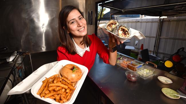 Secret’s out: The Spice Truck makes authentic northern Indian cuisine for West Footscray locals every weekend. Picture: Nicki Connolly