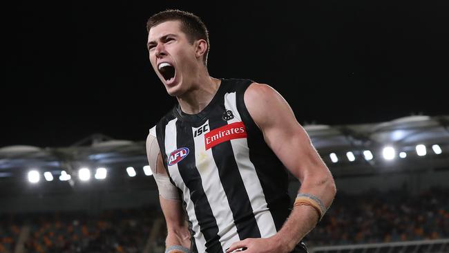 Could Magpies big man Mason Cox before a tour de force in the finals again?