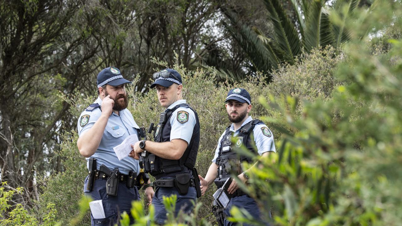 A major police investigation is underway after a body was found dumped and wrapped in plastic in bushland near Sydney Airport. Picture: NewsWire/ Monique Harmer