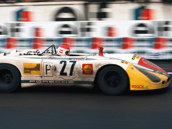 the 1969 Porsche 908/02 Langheck Flunder Spyder for John’s column