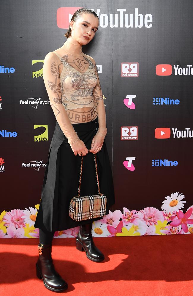 Eves Karydas attends the 2022 ARIA Awards. Picture: Getty Images