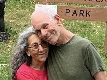 Australian couple held hostage in Gaza, Judi Weinstein Haggai - English teacher turned Mindfulness teacher to help children and teens cope with the constant bombing and her husband, , Gadi Haggai -a Jazz musician and Vegan whole foods plant based chef. Picture: supplied