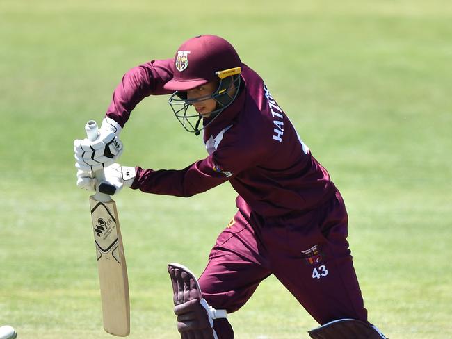 Hatzoglou batting for SA district team Prospect against Glenelg. Picture: Mark Brake.