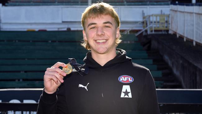 Sanders could end up at North Melbourne for nothing. Picture: Morgan Hancock/AFL Photos