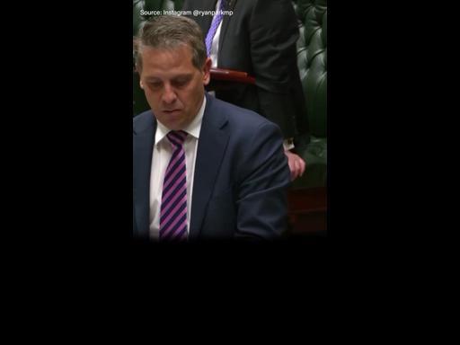 Ryan Park's message in Parliament