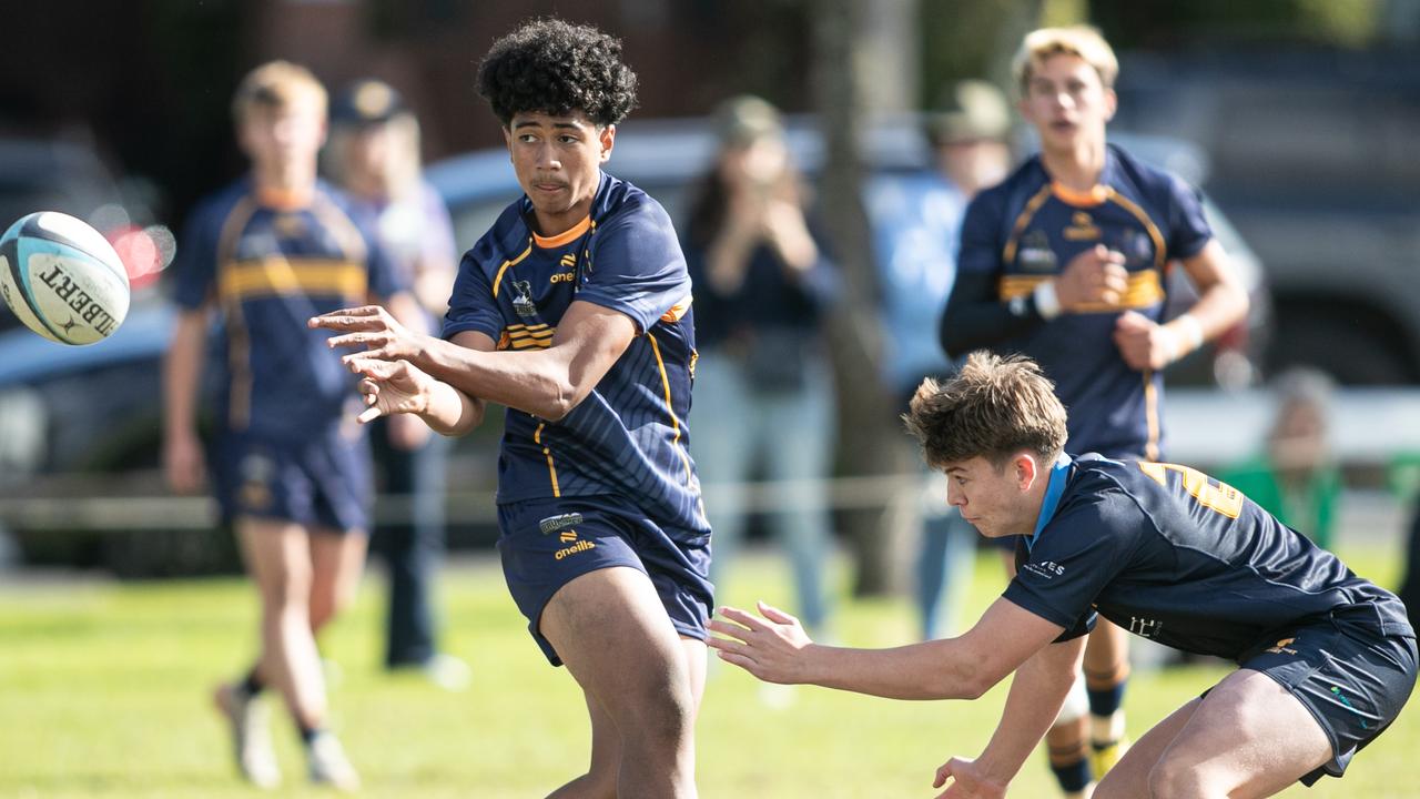 Action in the Hunter v Central North U16s match.