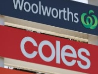 Coles and woolworths brand logos