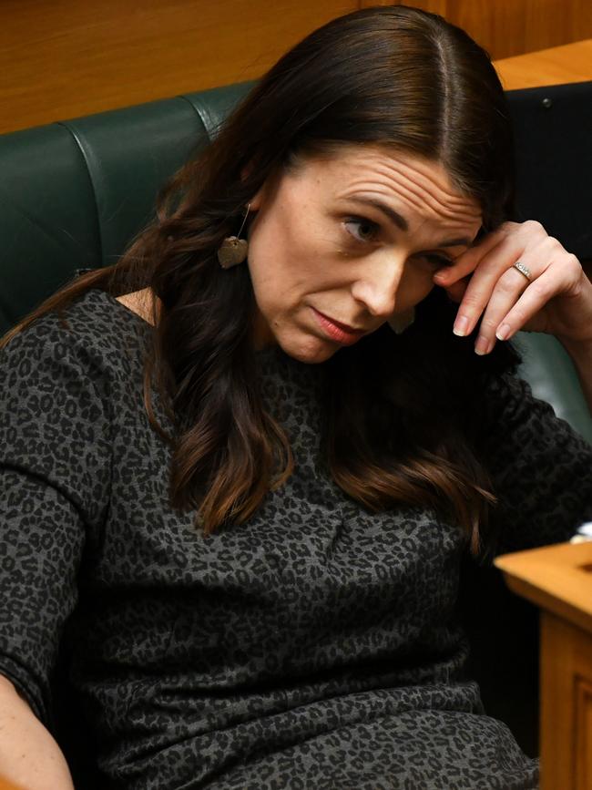 Jacinda Ardern on Wednesday. Picture: Mark Graham