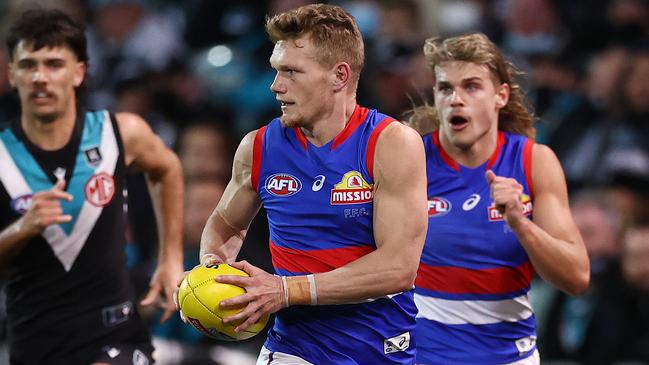 Adam Treloar bounced back against the Power. Picture: Michael Klein