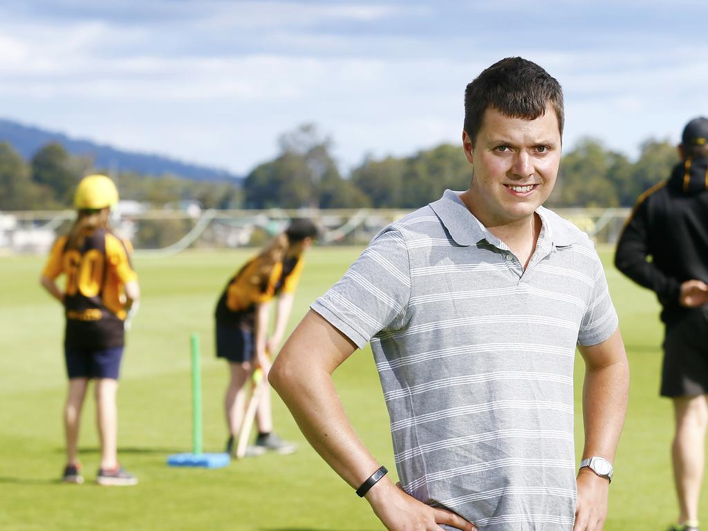 Steven Elliston named Kingborough Young Citizen of the Year. Picture: MATT THOMPSON