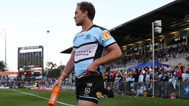 Matt Moylan faces more time out of the game. Picture: Brett Costello