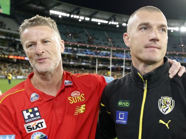 Could Dusty reunite with Damien Hardwick? Picture: Michael Klein