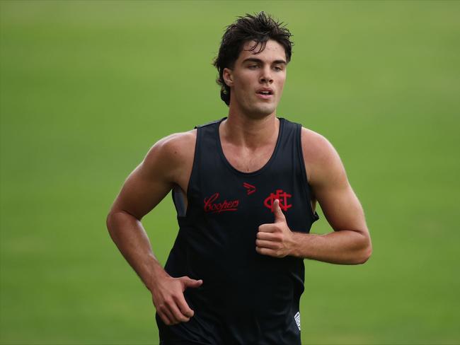 Tom McCallum training with Norwood Football Club. Picture: Norwood Football Club.