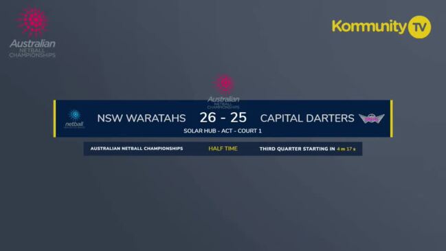 Replay: NSW Waratahs v Capital Darters (Gold medal) - Australian Netball Championships Day 4