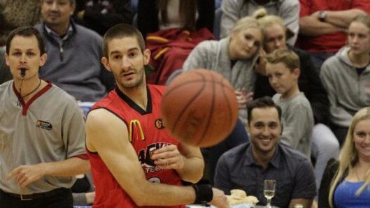 Former QBL star Braydon Hobbs playing for Mackay.