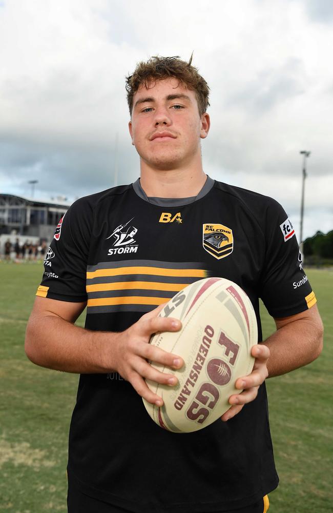 Sunshine Coast Falcons captain Jett Ryan. Patrick Woods.