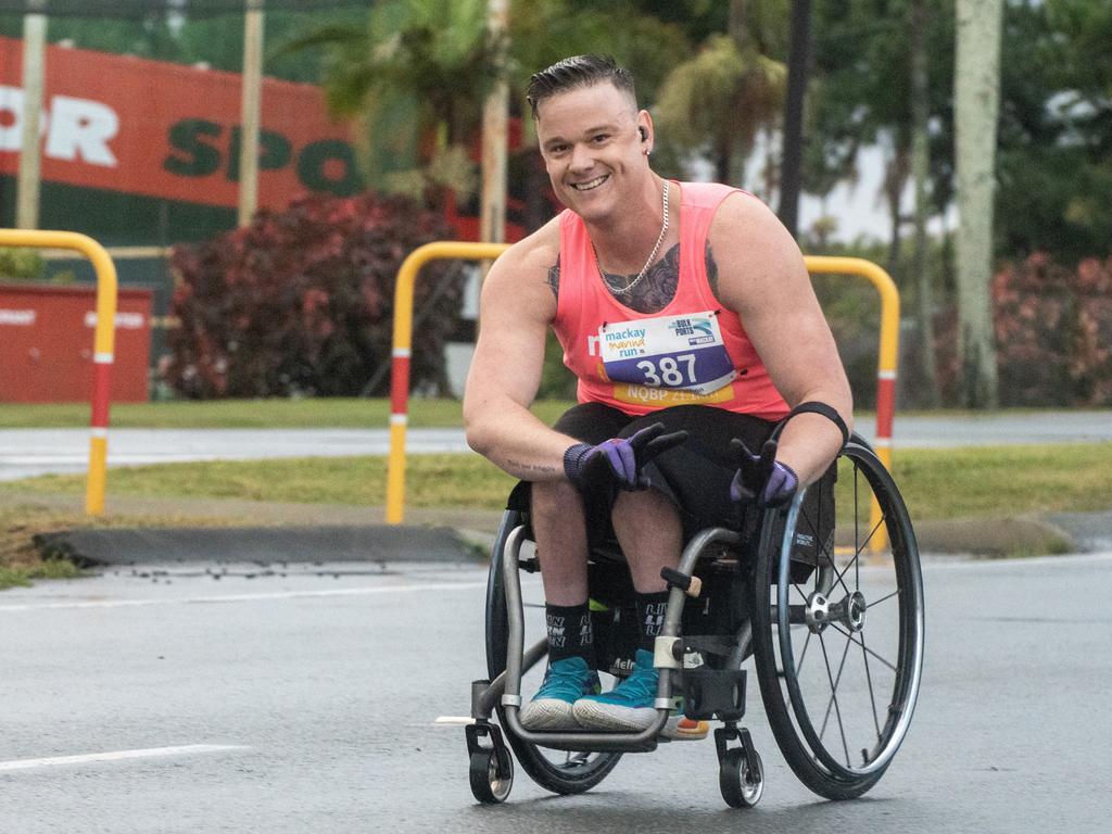 Damon Jaenke at Mackay Marina Run Sunday 4 June 2023 Picture: Michaela Harlow