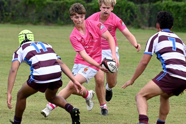 TAS First XV rugby, St Paul's School v John Paul College. Saturday May 10, 2025. Picture, John Gass