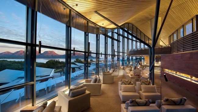 Panoramic: take in the view from the resort’s lounge