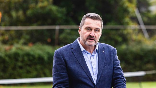 Rodney Croome, President of Equality Tasmania Picture: Linda Higginson