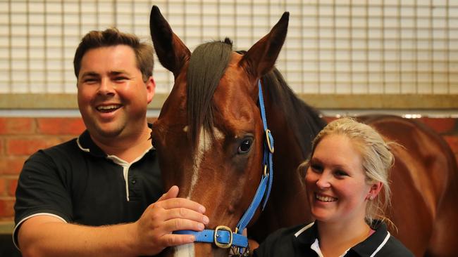 Trainer Richard Litt (pictured) has Arch Of Titus ready to break through for his maiden win at Warwick Farm on Wednesday.