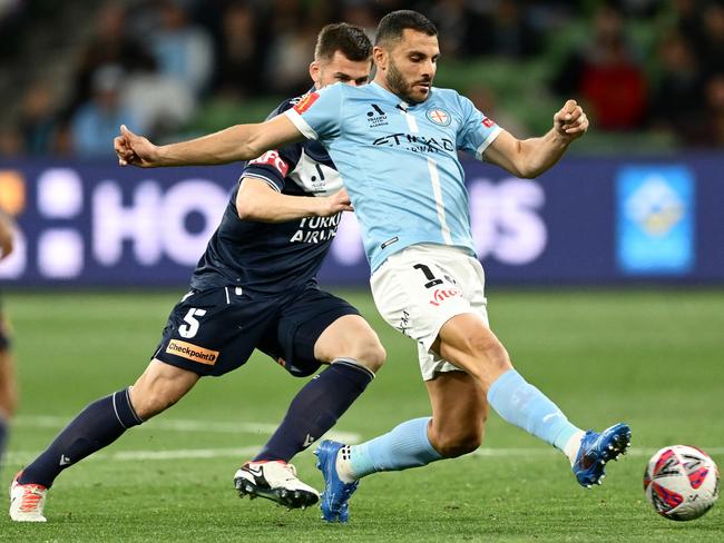 Andrew Nabbout in action for Melbourne City. Picture: Getty Images